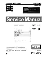 Philips CEM250/51 Service Manual preview