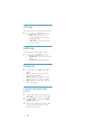 Предварительный просмотр 23 страницы Philips CEM250/51 User Manual