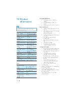 Предварительный просмотр 29 страницы Philips CEM250/51 User Manual