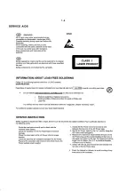 Предварительный просмотр 11 страницы Philips CEM250/55 Service Manual