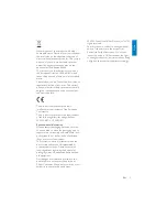 Предварительный просмотр 4 страницы Philips CEM250 User Manual