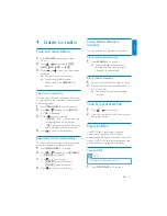 Предварительный просмотр 16 страницы Philips CEM250 User Manual