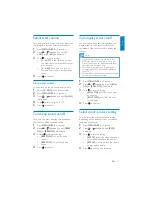 Предварительный просмотр 26 страницы Philips CEM250 User Manual