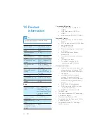 Предварительный просмотр 29 страницы Philips CEM250 User Manual