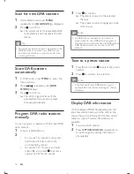 Предварительный просмотр 15 страницы Philips CEM3000B User Manual