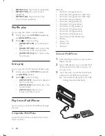 Предварительный просмотр 19 страницы Philips CEM3000B User Manual