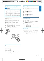 Preview for 12 page of Philips CEM3200 User Manual