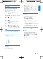 Preview for 18 page of Philips CEM3200 User Manual