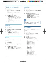 Preview for 21 page of Philips CEM3200 User Manual