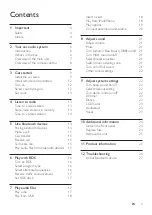 Preview for 3 page of Philips CEM5100/12 User Manual