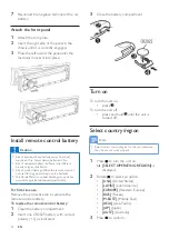 Preview for 12 page of Philips CEM5100/12 User Manual