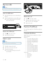 Preview for 18 page of Philips CEM5100/12 User Manual