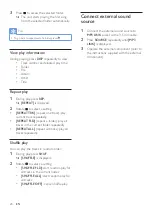 Preview for 20 page of Philips CEM5100/12 User Manual