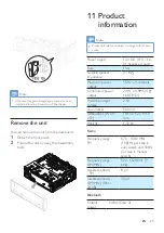 Preview for 25 page of Philips CEM5100/12 User Manual