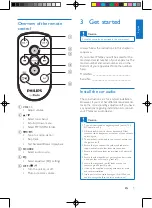 Предварительный просмотр 8 страницы Philips CEM5200/51 User Manual