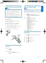 Предварительный просмотр 12 страницы Philips CEM5200/51 User Manual