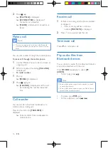 Предварительный просмотр 17 страницы Philips CEM5200/51 User Manual