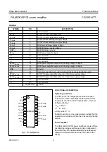 Предварительный просмотр 4 страницы Philips CGY2014TT Datasheet