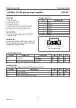 Предварительный просмотр 2 страницы Philips CGY887 Datasheet