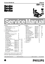 Philips Chassis EM1.1A AA Service Manual preview