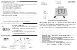 Preview for 1 page of Philips CHLORIDE COMPAC CXX Series Instruction Sheet