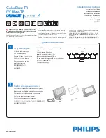 Preview for 1 page of Philips Chromacore Optibin ColorBlast TR Installation Instructions
