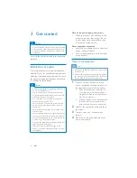 Предварительный просмотр 7 страницы Philips CID3282 User Manual