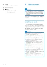 Preview for 8 page of Philips CID3290 User Manual