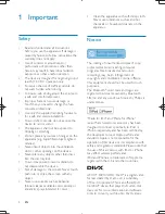 Preview for 3 page of Philips CID3711 User Manual