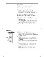 Preview for 10 page of Philips Cineos 28PW9520/12 User Manual