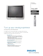 Philips Cineos 29PT9521 Specifications preview