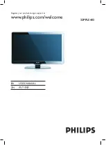 Philips Cineos 32PFL5403 User Manual preview