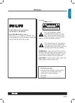 Предварительный просмотр 2 страницы Philips Cineos 32PFL5403 User Manual