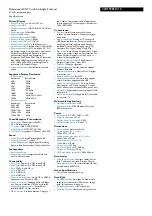 Preview for 2 page of Philips Cineos 42HF9385D Brochure & Specs