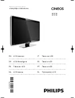 Preview for 1 page of Philips Cineos 42PFL7423 (German) Benutzerhandbuch