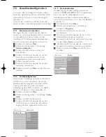 Preview for 40 page of Philips Cineos 42PFL7423 (German) Benutzerhandbuch