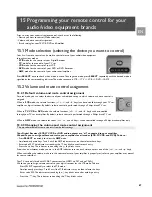 Предварительный просмотр 40 страницы Philips Cineos DCR 9001 User Manual