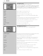 Preview for 36 page of Philips Cineos DFR9000 Instructions For Use Manual