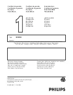 Preview for 50 page of Philips Cineos DFR9000 Instructions For Use Manual