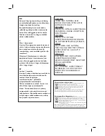 Preview for 3 page of Philips Cineos DVDR9000H User Manual