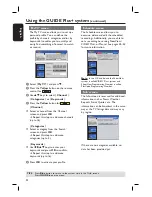 Preview for 32 page of Philips Cineos DVDR9000H User Manual