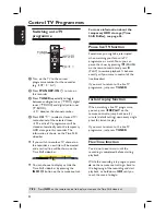 Preview for 34 page of Philips Cineos DVDR9000H User Manual