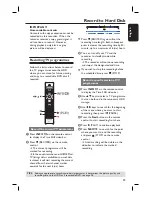 Preview for 39 page of Philips Cineos DVDR9000H User Manual