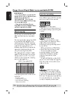 Preview for 50 page of Philips Cineos DVDR9000H User Manual