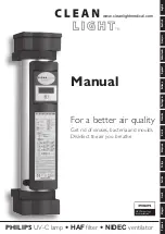 Preview for 1 page of Philips CLEAN LIGHT TUV PL-L Manual