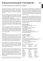 Preview for 7 page of Philips CLEAN LIGHT TUV PL-L Manual