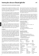 Preview for 22 page of Philips CLEAN LIGHT TUV PL-L Manual