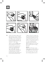 Preview for 16 page of Philips ClearTouch Essence GC535 User Manual