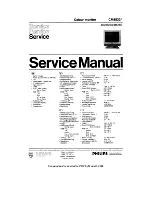 Philips CM8833 Service Manual предпросмотр