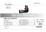 Philips CMD305A/05 Service Manual preview